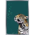 thumbnail image 1 of Snowtap - Jaguar Photobomb Wall Poster, 14.725" x 22.375" Framed, 1 of 5