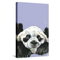 Snowtap - Panda Photobomb Canvas Wall Poster, 14.725" x 22.375"