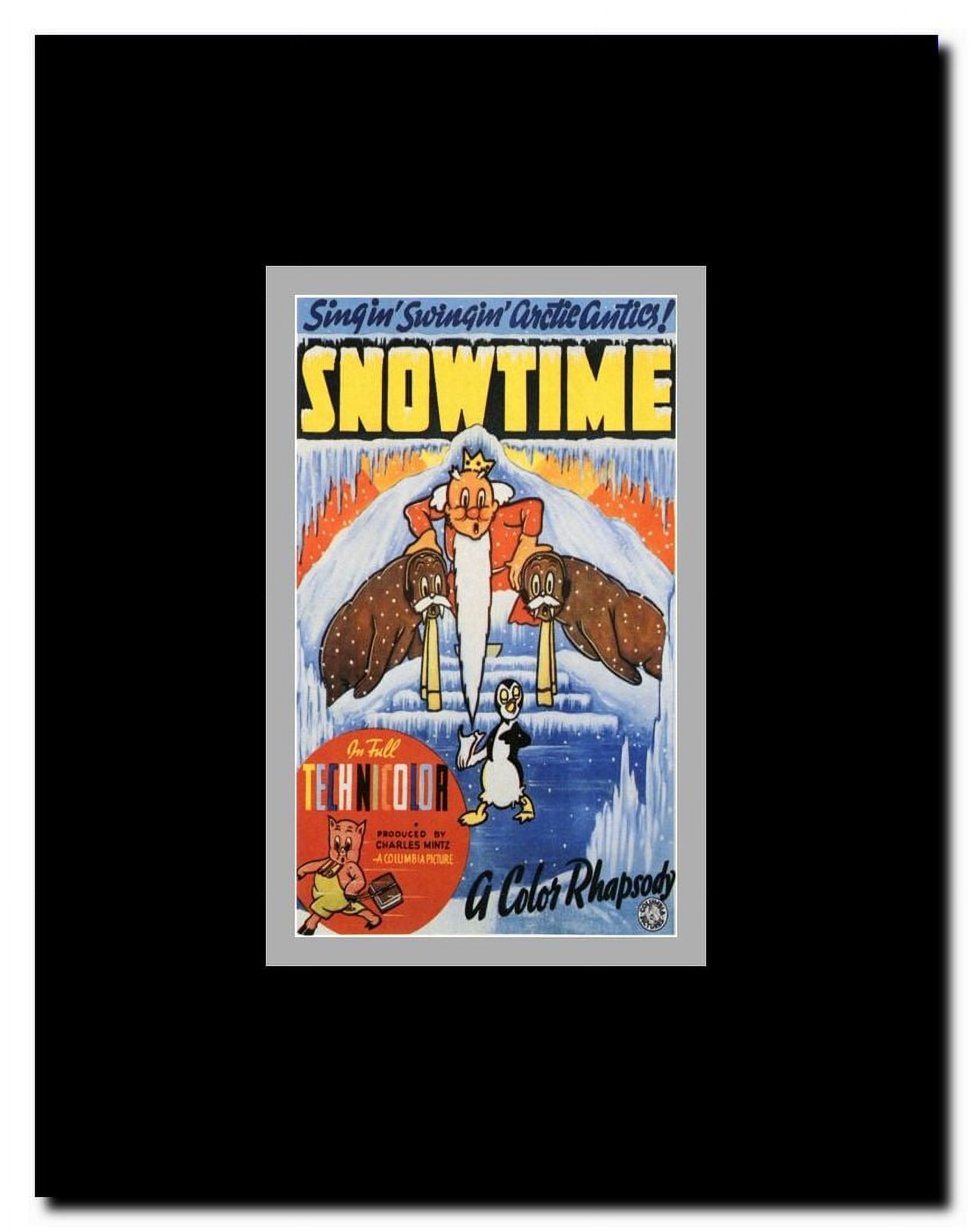 Snowtime Framed Movie Poster