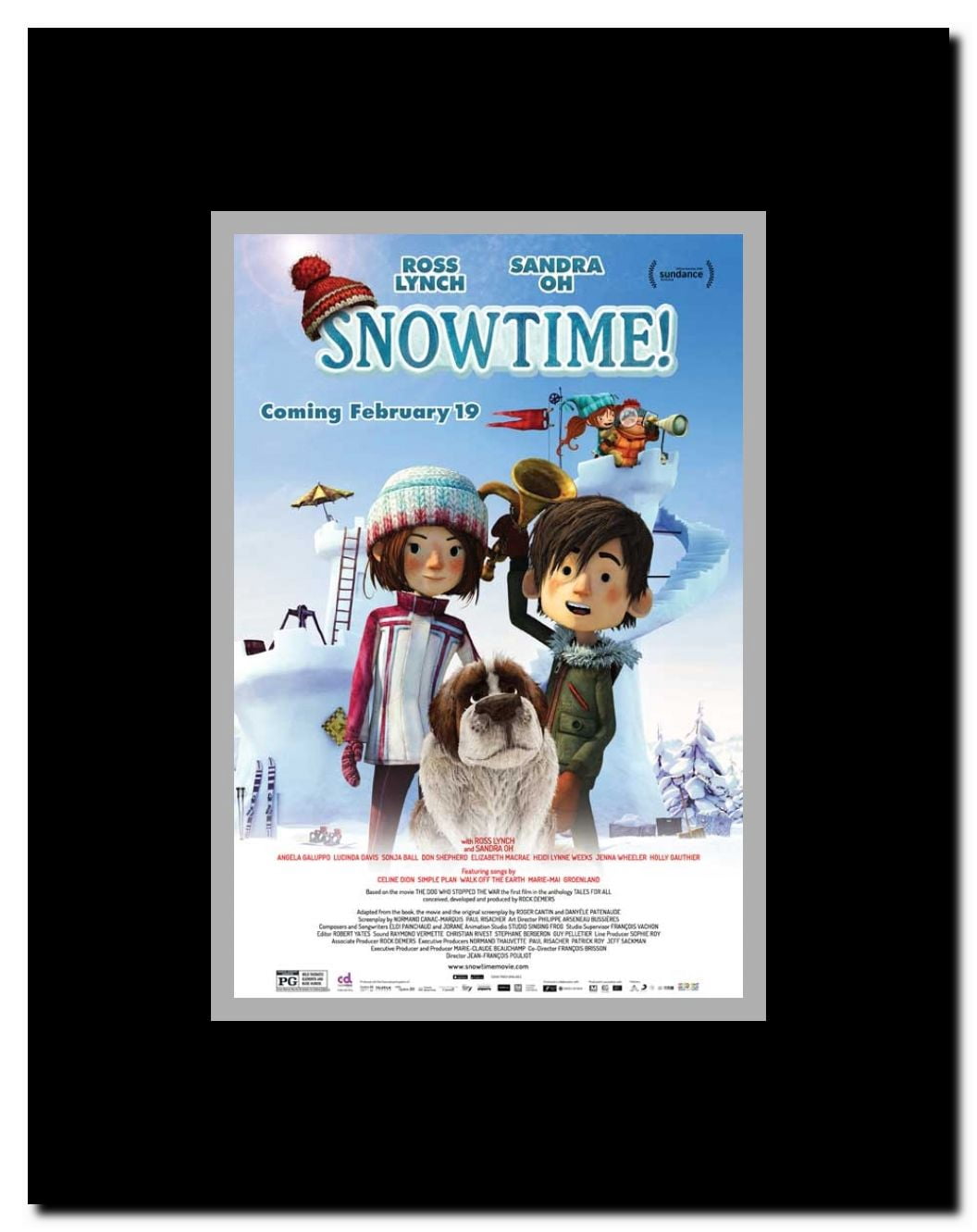 Snowtime! Framed Movie Poster