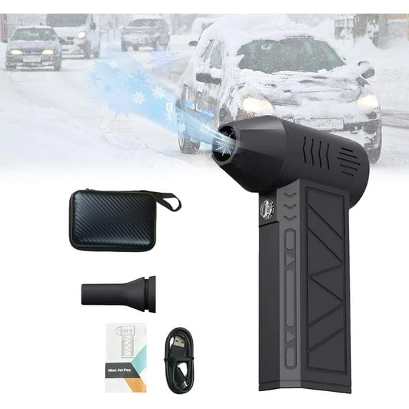 Snowwhiz LED Turbo Blower, Snow Whiz Blower, Turbo Breeze Electric Blower with LED, Turbo Breeze Electric Snow Blower, Mini Turbo Snow Blower