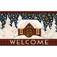thumbnail image 1 of Snowy Cabin Doormat, 1 of 1