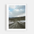 thumbnail image 1 of Snowy Catskills - Phoenicia New York Photography White Framed Wall Art Print 30 x 40 inches, 1 of 3
