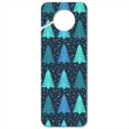 thumbnail image 1 of Snowy Christmas Trees Pattern  Plastic Door Knob Hanger Sign, 1 of 6