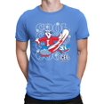 thumbnail image 1 of Snowy Cool Vibes - ICEE Bear Snowboarding Graphic Men's T-shirt, 1 of 4