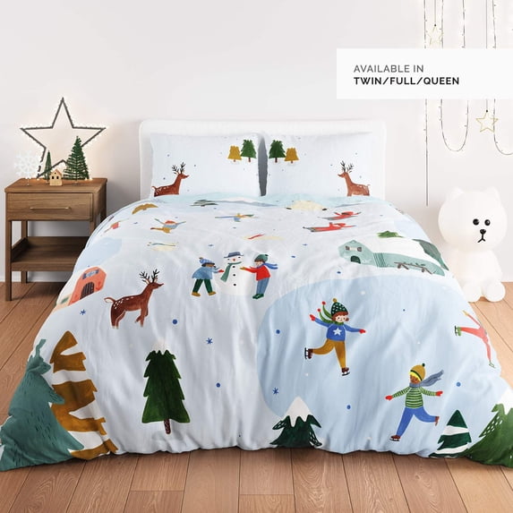 Snowy Day Duvet Pillowcase