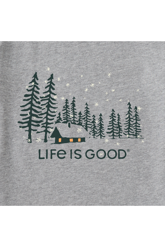 Snowy Evening Crusher Tee