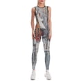 thumbnail image 1 of Snowy Lane Country House Women's One Piece Yoga Jumpsuits Leggings Playsuit Gym Suit Fitness Running Athletic Clothes Gym Wear Set, 1 of 6