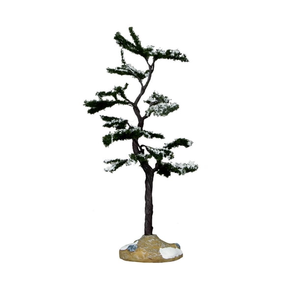 Snowy Marcescent Tree - 6.5 Inch