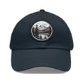 thumbnail image 1 of Snowy Mountain Logo Dad Hat Strap Back Circle Round Patch Adjustable, 1 of 7