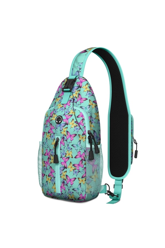 Snowy Owl Cartoon Pattern Hiking Daypack – Breathable Padding, Durable Build, Lightweight – Cute Owl Lover Travel Bag