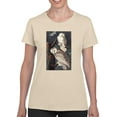 thumbnail image 1 of Snowy Owl. T-Shirt Women -John James Audubon Designs, Female Large, 1 of 4