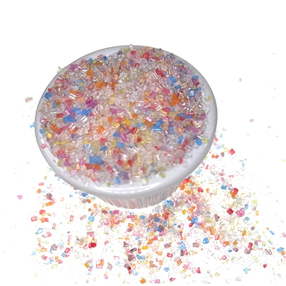 Snowy River Cocktail Sugar, 4 Ounce Bag, Pride Mix