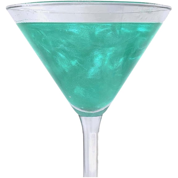Snowy River Edible Cocktail Glitter, 4 Gram, Turquoise
