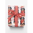 thumbnail image 1 of London Penny Premium Wrapping Paper - Snowy Santa Pup, 1 of 4