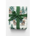 thumbnail image 1 of London Penny Premium Wrapping Paper - Snowy Snuggles, 1 of 4