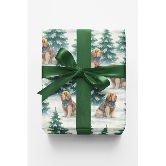 London Penny Premium Wrapping Paper - Snowy Snuggles