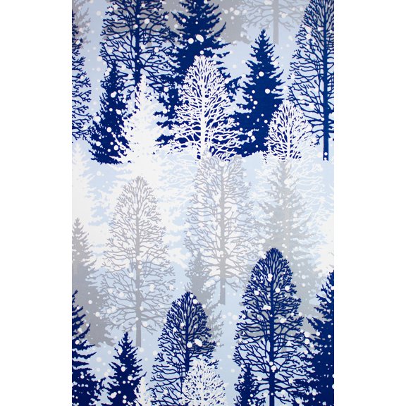 Snowy Trees Wrap