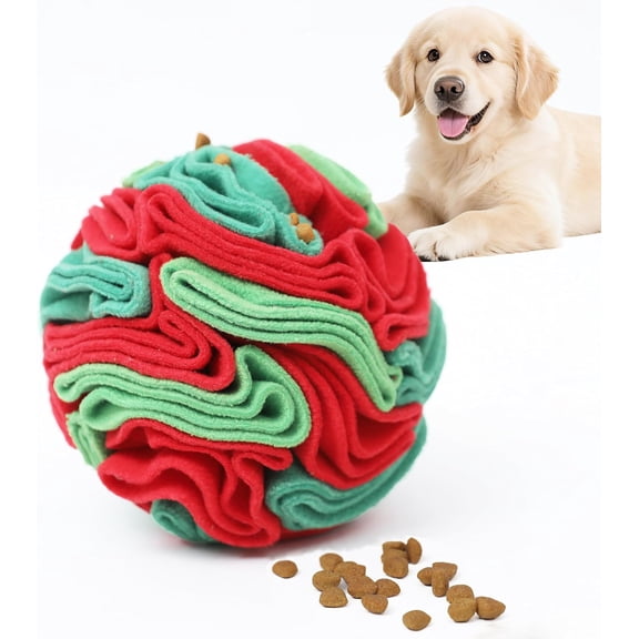 Snuffle Ball - Snuffle Ball for Dogs Large Breed, Interactive Dog Toys to Keep Them Busy, Dog Puzzles for Large Dogs Machine Washable