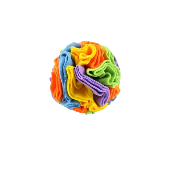 Snuffle Ball for Dogs, Designed for Small Breeds and Puppies, Interactive Dog Toys, Keeps Pets Busy with Storage Bag Machine Washable