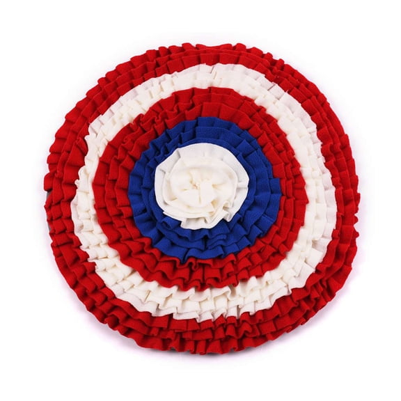 Snuffle Dog Stuffed Cap Shield Treat Dispensing Toy Chew-Resistant Soft Chew for Dogs Encouraging Foraging Ski