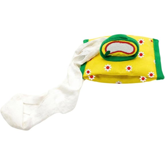 Snuffle Foraging Enrichment Mat with Treat-Hiding Pockets - Interactive Tissue Box Design for Indoor Puppy Play