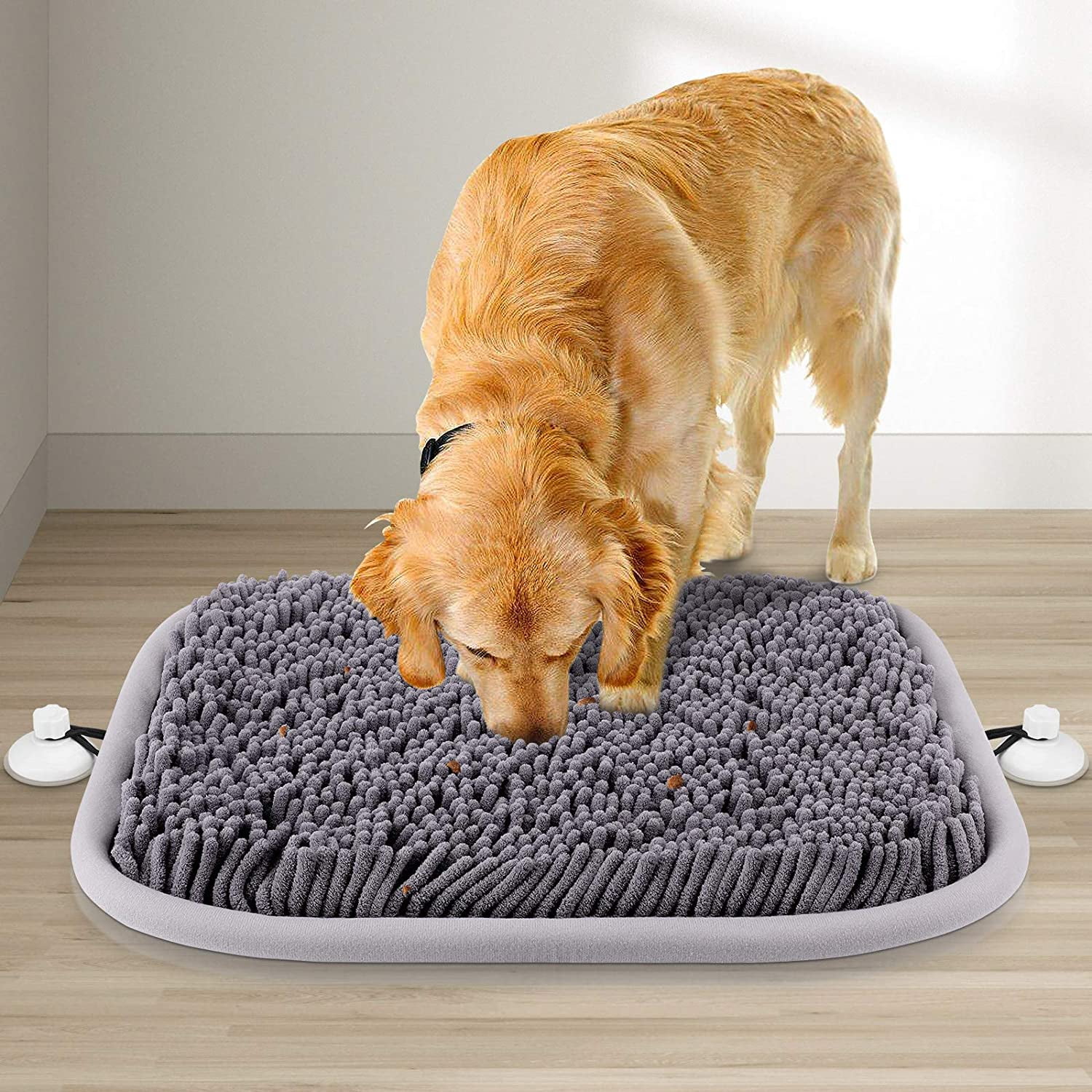 Snuffle Mat for Dogs - Aieero Dog Enrichment Toys, 16.2'' x 21''Dog Puzzles  Toys, Durable and Machine Washable Snuffle mat, Interactive Dog Boredom