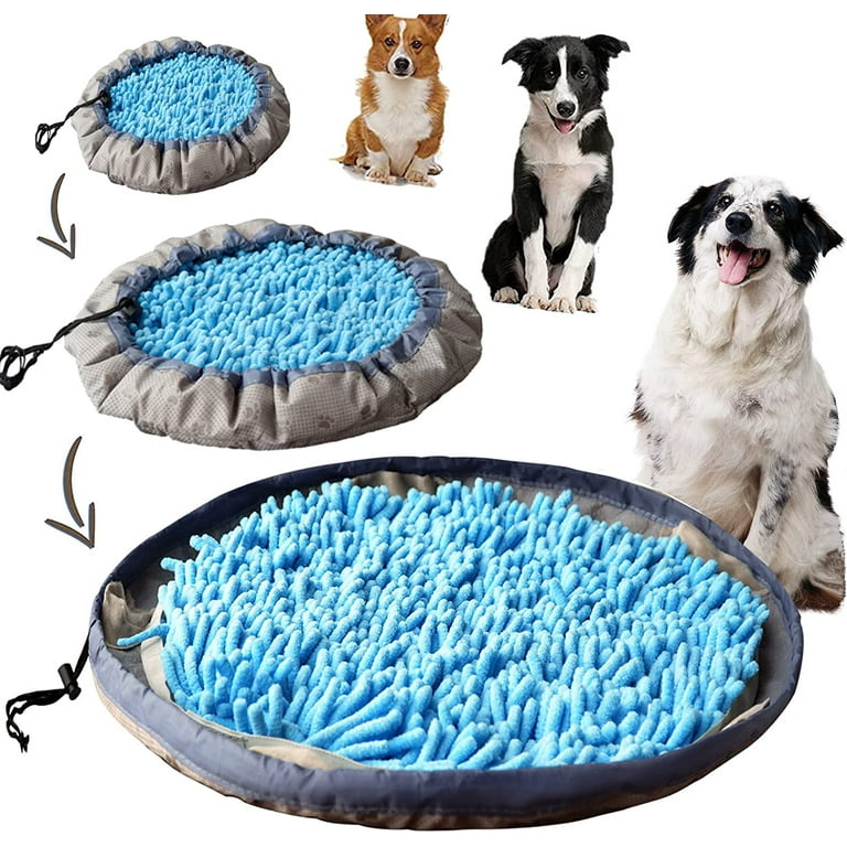 Snuffle Mat for Dogs,Adjustable Dog Snuffle Mat Interactive Feed