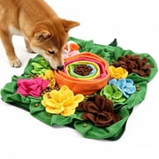 ZALALOVA Snuffle Mat for Dogs, Interactive Feeding Mat for Small Medium Dogs, Puppy Snuffle Mat for Slow Feeder Treat,Stress Relief & Foraging Skills