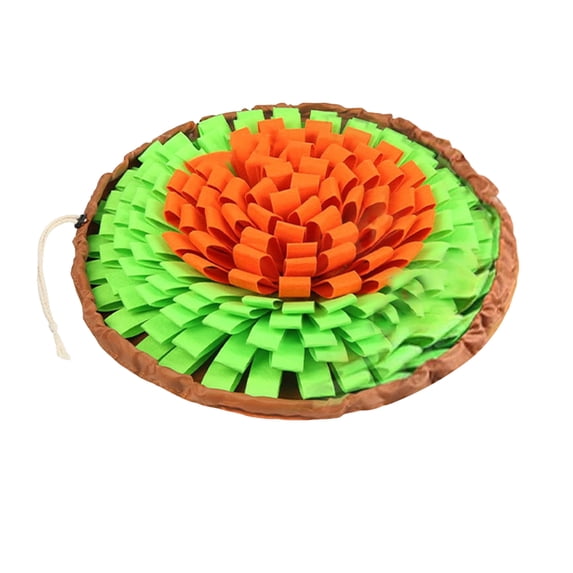 Snuffle Mat for Dogs Pet Treats Feeding Mat for Small Medium Large Cats Puppy Non-Slip Portable Durable Adjustable Slow Feeder Bowl Interactive Enrichment Puzzle Toys Encourages Natural Foraging