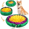 thumbnail image 1 of Snuffle Mat for Dogs, Washable Dog Feeding Mat, Foldable Pet Foraging Mat for Smell Training and Slow Eating, Stress Relief Interactive Dog Mat for Feeding, Three Size Adjustable Dog Snuffle Mat, 1 of 8
