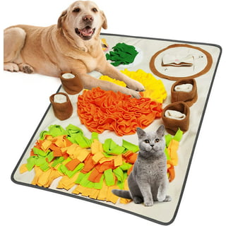 Pet Arena Adjustable Snuffle Mat for Dogs, Dog Puzzle Toys, Enrichment Pet Foraging Mat for Smell Training and Slow Eating, Stress Relief Interactive