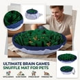 thumbnail image 1 of Snuffle Mat for Dogs Puzzle Feeder Toy Foldable Portable Treat Dispensing Foraging Game Mental Stimulation Enrichment Toy for Small Medium Large Dogs, 1 of 5