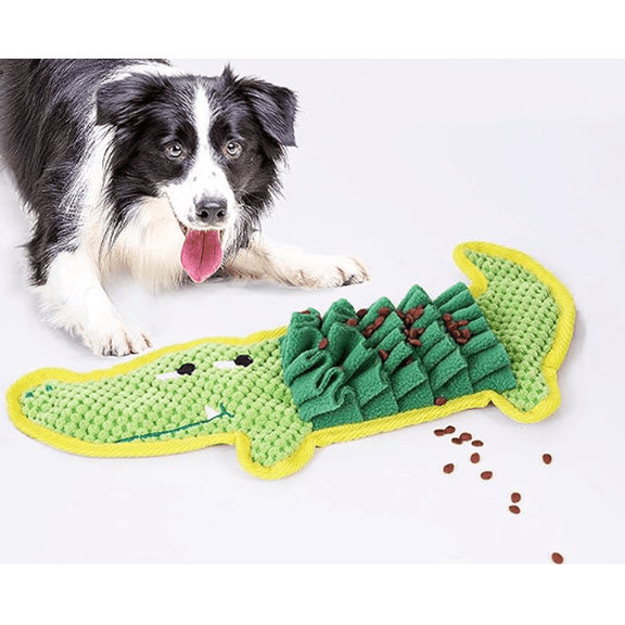 Snuffle Mat for Dogs, Slow Feeder Interactive Dog Puzzle Toy for Smell Training, Machine Washable