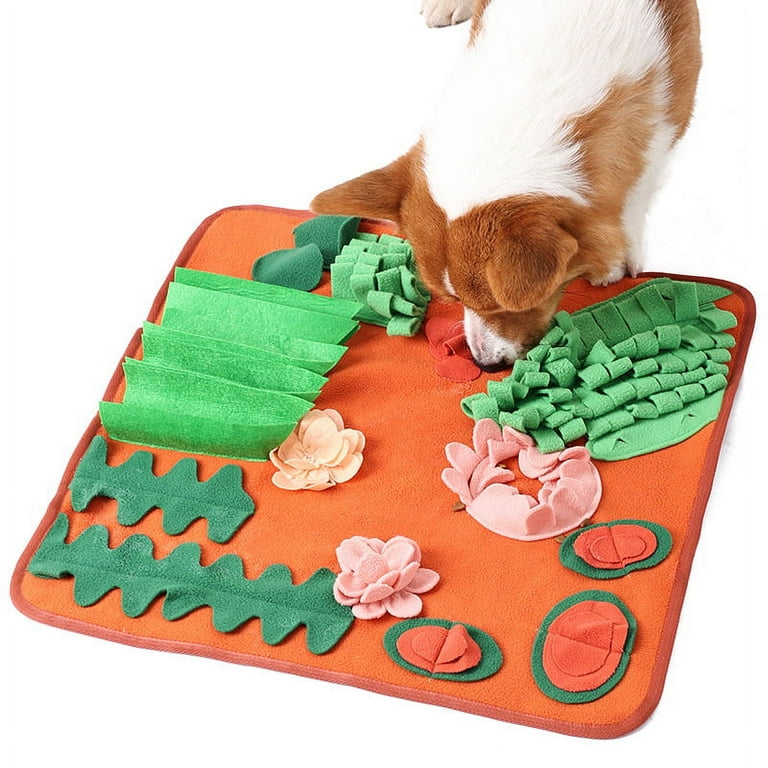 Snuffle Mats for Dogs, Dogs Puzzle Toys, Stress Relief Interactive Pet  Feeding Game for Boredom, Encourages Natural Foraging Skills for Training  A18 