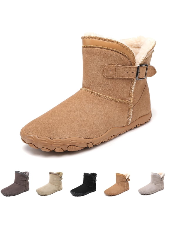 Snug Boot Non-slip Waterproof Wide Toe Box Winter Barefoot Shoe