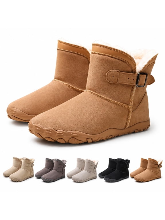 Snug Boot Non-slip Waterproof Wide Toe Box Winter Barefoot Shoe
