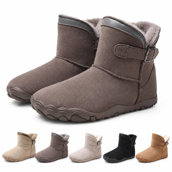 Snug Boot Non-slip Waterproof Wide Toe Box Winter Barefoot Shoe