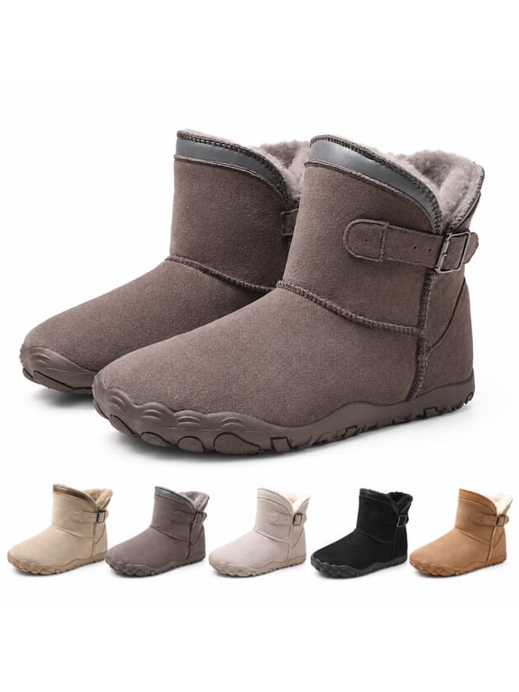Snug Boot Non-slip Waterproof Wide Toe Box Winter Barefoot Shoe