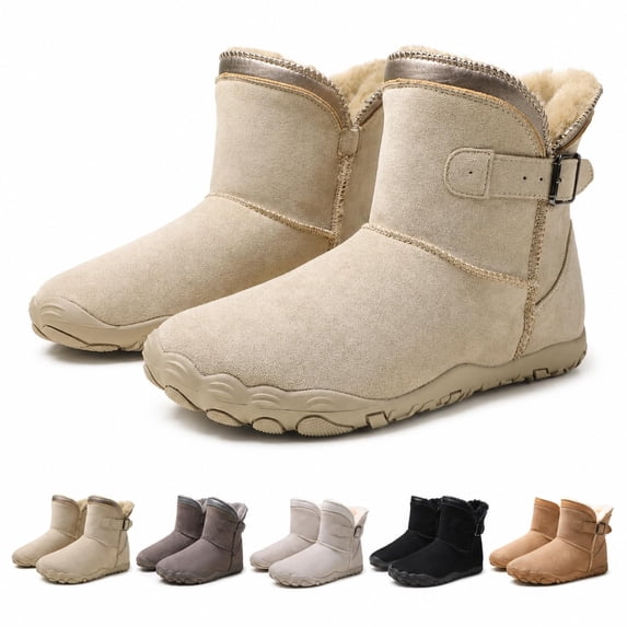 Snug Boot Non-slip Waterproof Wide Toe Box Winter Barefoot Shoe