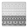 thumbnail image 1 of Snug Fit Boho Style Tablecloth, 36x36 Inch Square Floral Cover with Elastic Hem for Kitchen Patio and Dining Table, 1 of 6