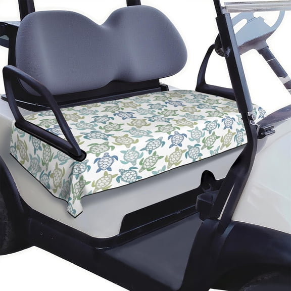 Snug Fit Golf Cart Seat Cover 51" x 31", Microfiber Towel Blanket for EZGO, Club Car, Yamaha Front Bench Seats