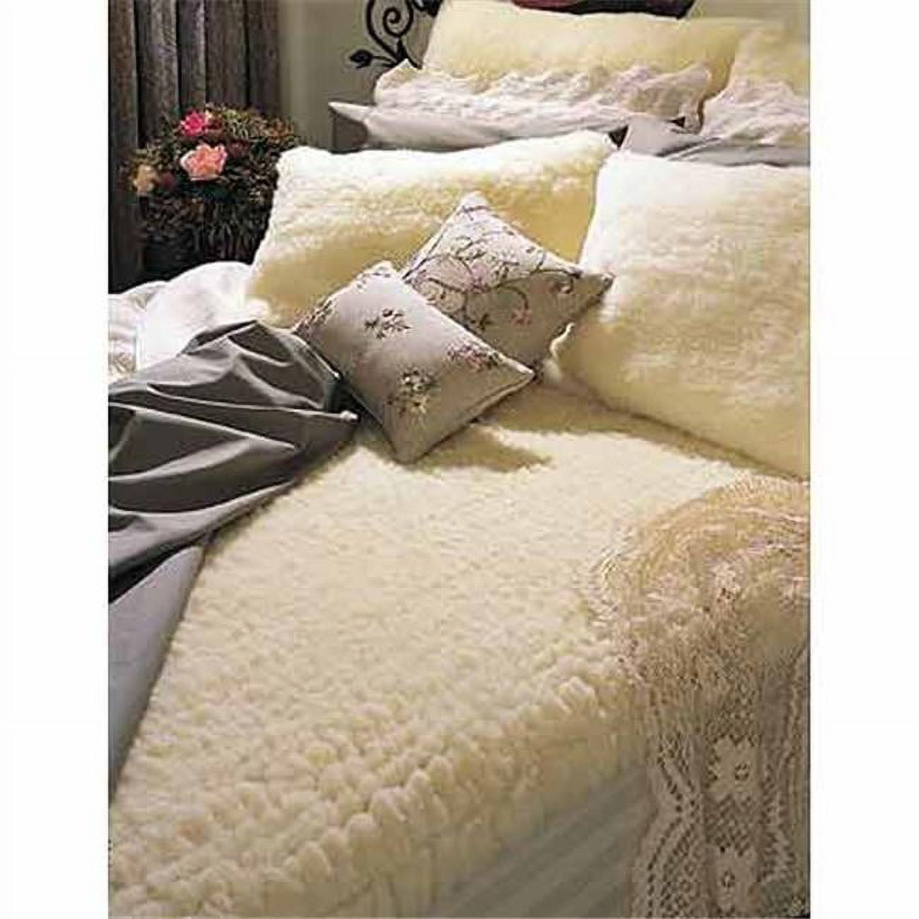 SnugFleece Woolens 1012 Original Wool Mattress Pad Full