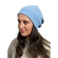thumbnail image 1 of SnugZero Cotton Beanie Hats For Men & Women For All Season , Baby Blue, 1 of 1