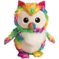 thumbnail image 1 of SnugArooz: Hootie the Owl - Rainbow Plush Dog Toy, Squeaks & Crinkles, Pet Multi-Sensory Play, Recycled Material, 5x8" Soft & Cuddly Animal Companion, 1 of 8