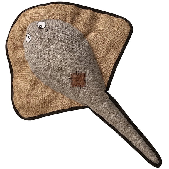 SnugArooz: Sally the Stingray -2-In-1 Plush Dog Toy, Hidden Ball, Squeak-Crinkle, Pet Multi-Sensory Play, 22" Soft Animal Companion, Cuddle-Fetch-Chew