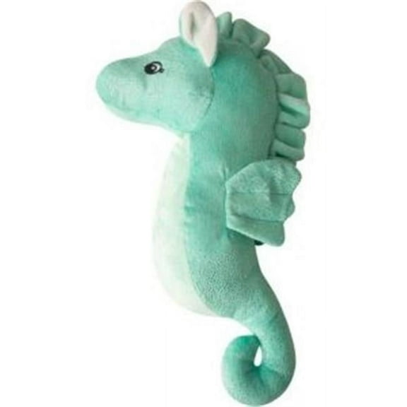 Snugarooz 712155 17 in. Sandy Sea Horse Pet Toy, Teal