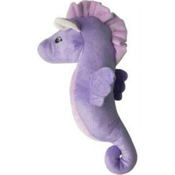 Snugarooz 712156 17 in. Shelly Sea Horse Pet Toy, Purple