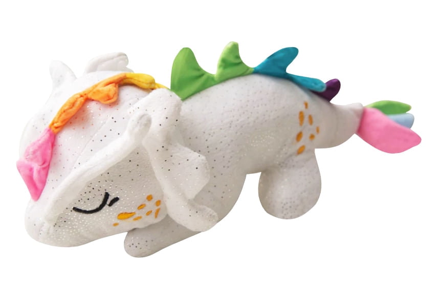 Snugarooz 712157 14 in. Dreamer Dragon Pet Toy, White - Walmart.com