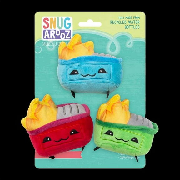 Snugarooz 105584 Lil Baby Dump Pet Toy - 3 Count
